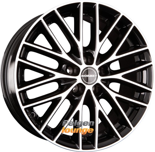 Alufelgen borbet bs5 - bs5, black