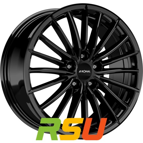 Ronal r68 jetblack 5x19 - ronal,